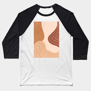 Abstract Bohemian Shapes 5.1 Baseball T-Shirt